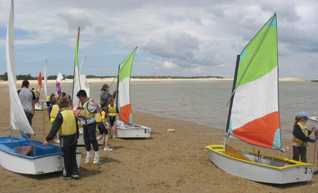 Clases de vela para niños 